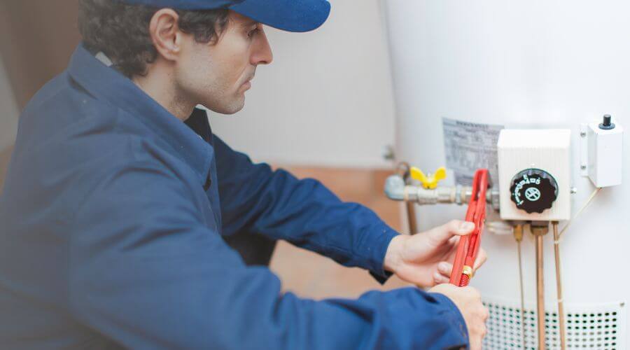 Local tankless water heater installation in Colcord, OK